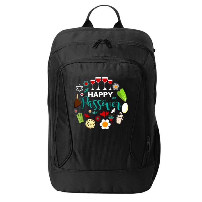 Happy Passover Meal Seder Dinner City Backpack