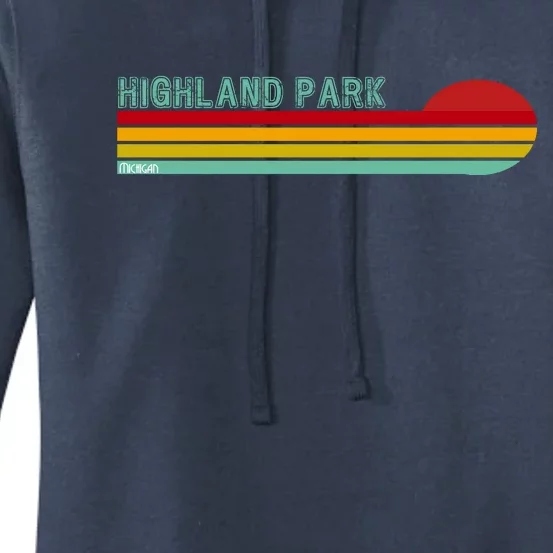 Highland Park Michigan Women's Pullover Hoodie