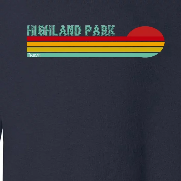 Highland Park Michigan Toddler Sweatshirt