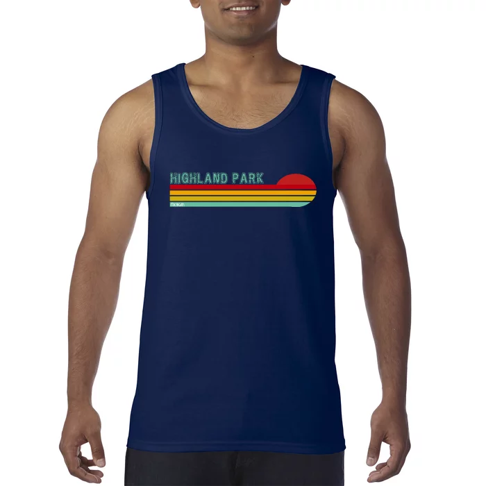 Highland Park Michigan Tank Top