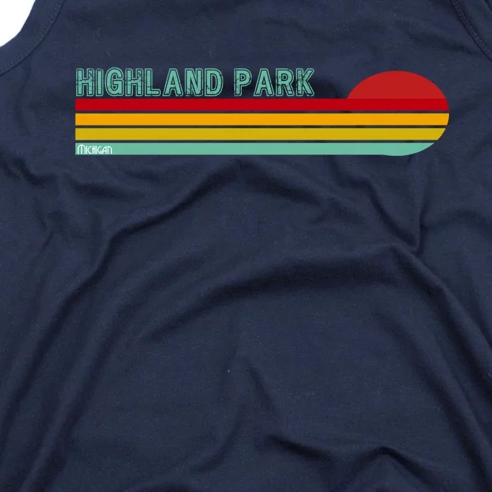 Highland Park Michigan Tank Top