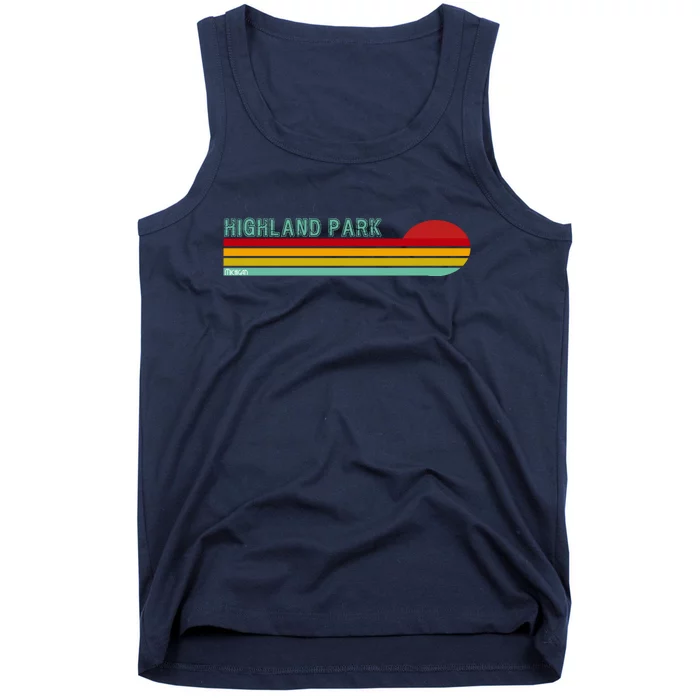 Highland Park Michigan Tank Top