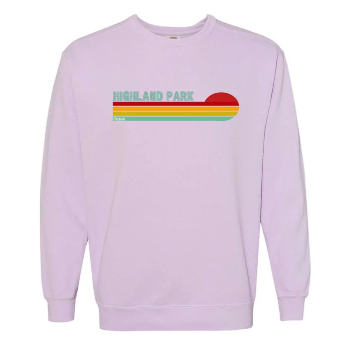 Highland Park Michigan Garment-Dyed Sweatshirt