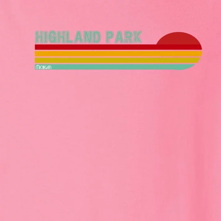 Highland Park Michigan Toddler Long Sleeve Shirt