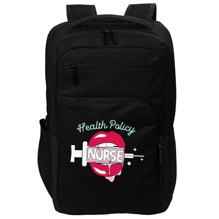 Health Policy Nurse Cute Rn Public Health Nursing Hot Lips Impact Tech Backpack