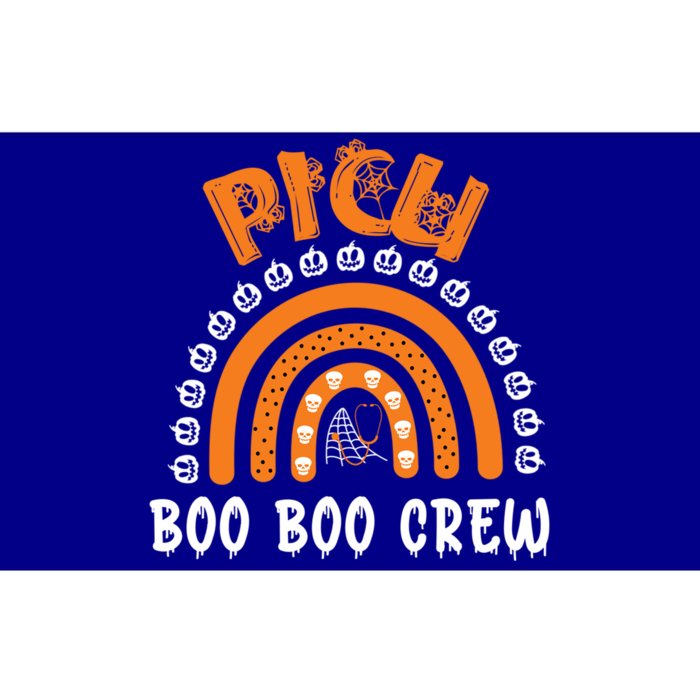 Halloween Picu Nurse Cute Gift Matching Boo Boo Crew Rainbow Cool Gift Bumper Sticker