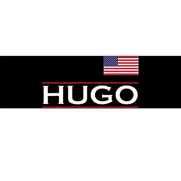 Hugo Personalized Name Funny Birthday Gift Idea Bumper Sticker