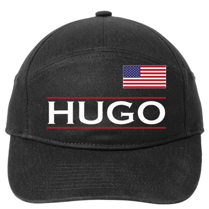 Hugo Personalized Name Funny Birthday Gift Idea 7-Panel Snapback Hat