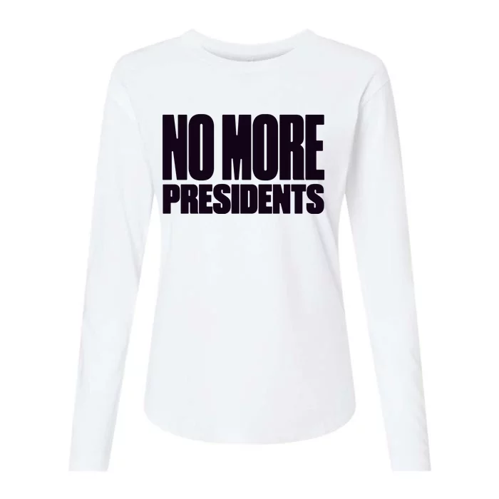 Hasan Piker No More Presidents Womens Cotton Relaxed Long Sleeve T-Shirt