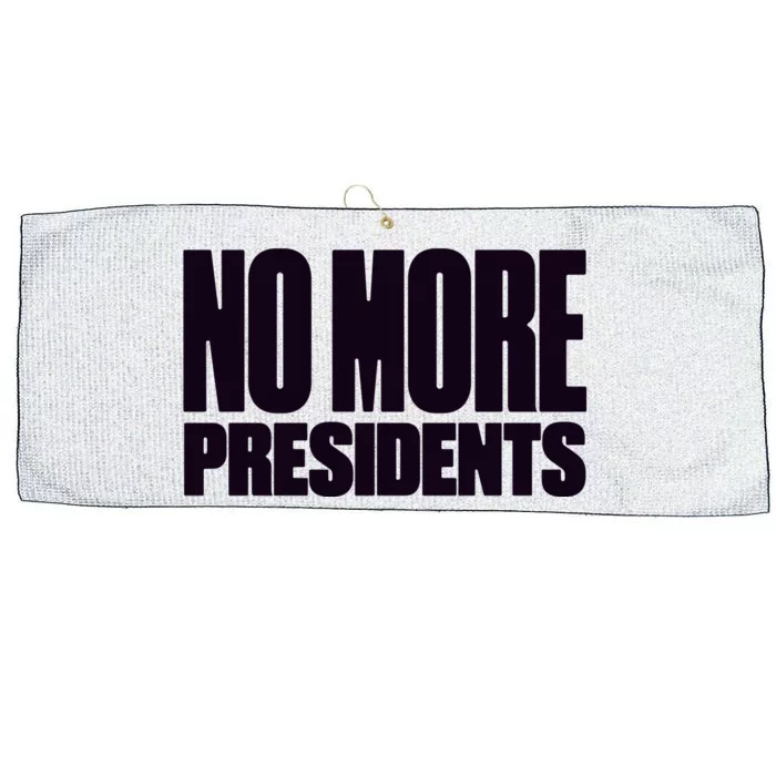 Hasan Piker No More Presidents Large Microfiber Waffle Golf Towel