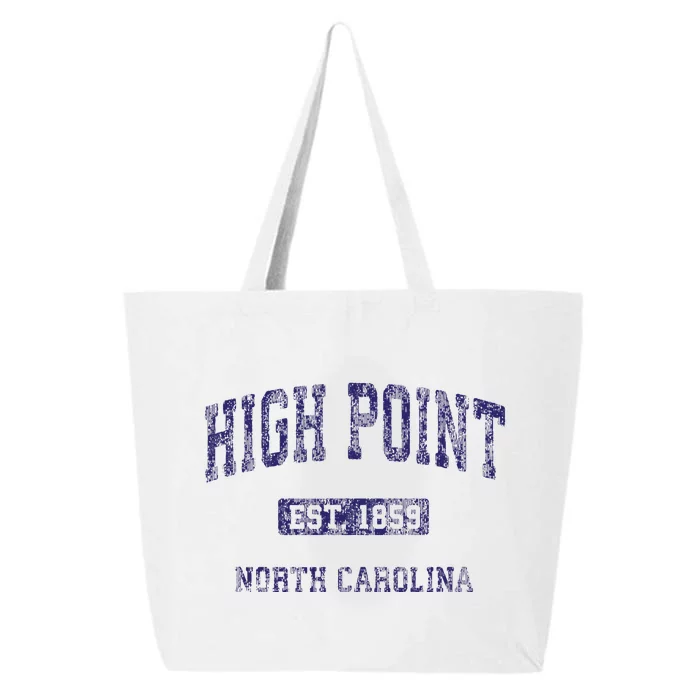 High Point North Carolina Nc Vintage Athletic 25L Jumbo Tote