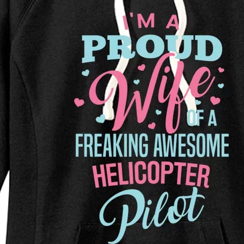 Helicoopter Pilot Outfit For Wife Aviation Lovers Aviator Gift Women's Fleece Hoodie