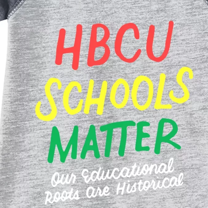 HBCU Proud Our Educational Roots Are Historical Infant Baby Jersey Bodysuit