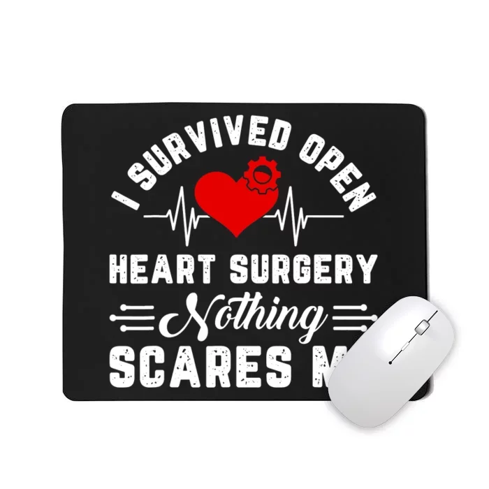 Heart Patient Open Heart Surgery Survivor Mousepad