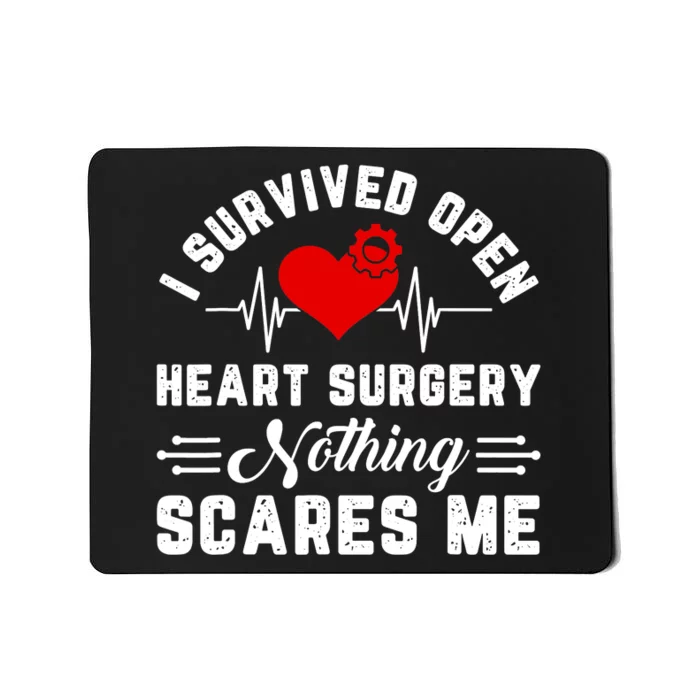 Heart Patient Open Heart Surgery Survivor Mousepad