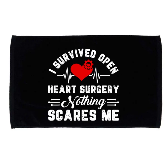 Heart Patient Open Heart Surgery Survivor Microfiber Hand Towel