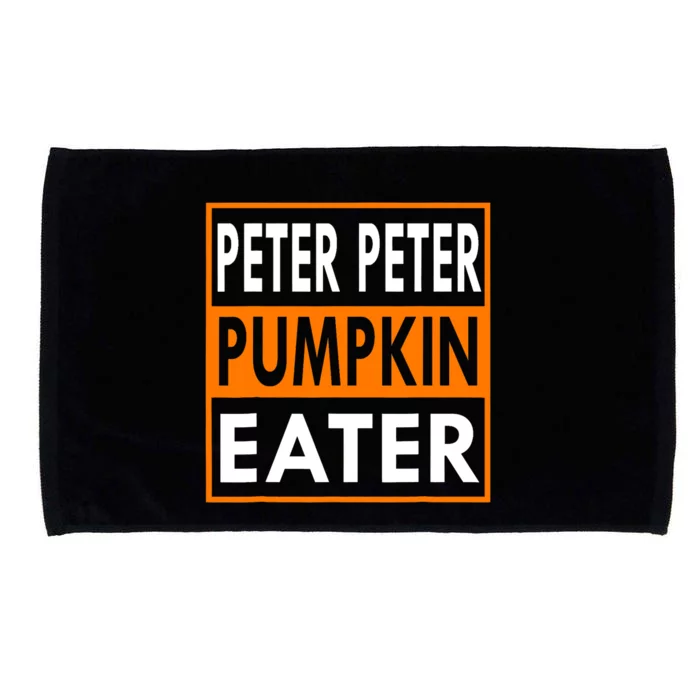 Halloween Peter Pumpkin Eater Costume Couples Microfiber Hand Towel