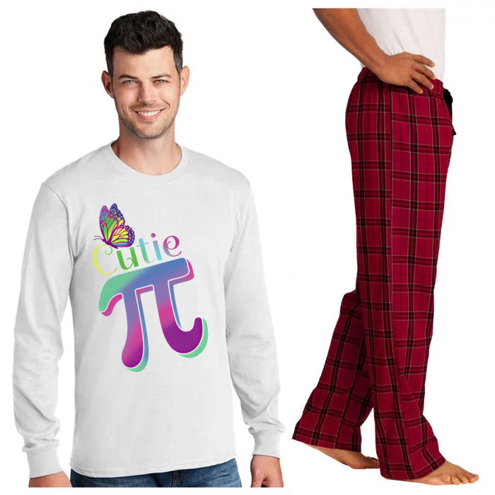 Heartbeat Pulse Pi Math Day Mathematics Happy Pi Day Cool Gift Long Sleeve Pajama Set