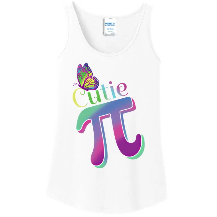 Heartbeat Pulse Pi Math Day Mathematics Happy Pi Day Cool Gift Ladies Essential Tank