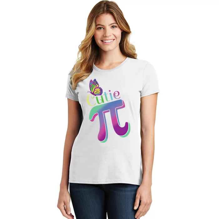 Heartbeat Pulse Pi Math Day Mathematics Happy Pi Day Cool Gift Women's T-Shirt