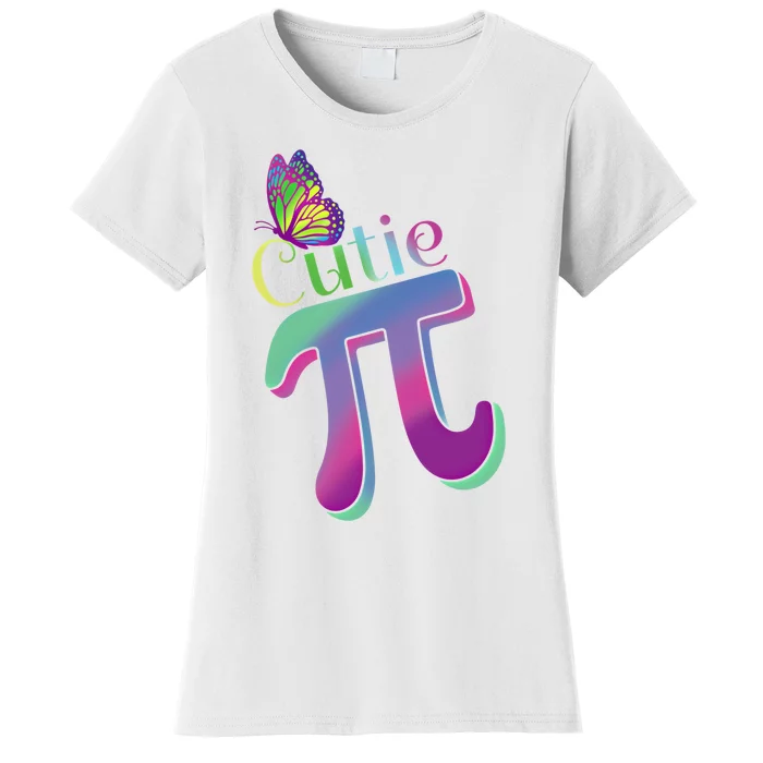 Heartbeat Pulse Pi Math Day Mathematics Happy Pi Day Cool Gift Women's T-Shirt