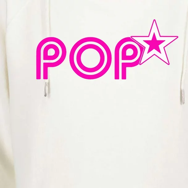 Hot Pink Pop Star IM A Famous Teen Idol Pop Music Star Womens Funnel Neck Pullover Hood