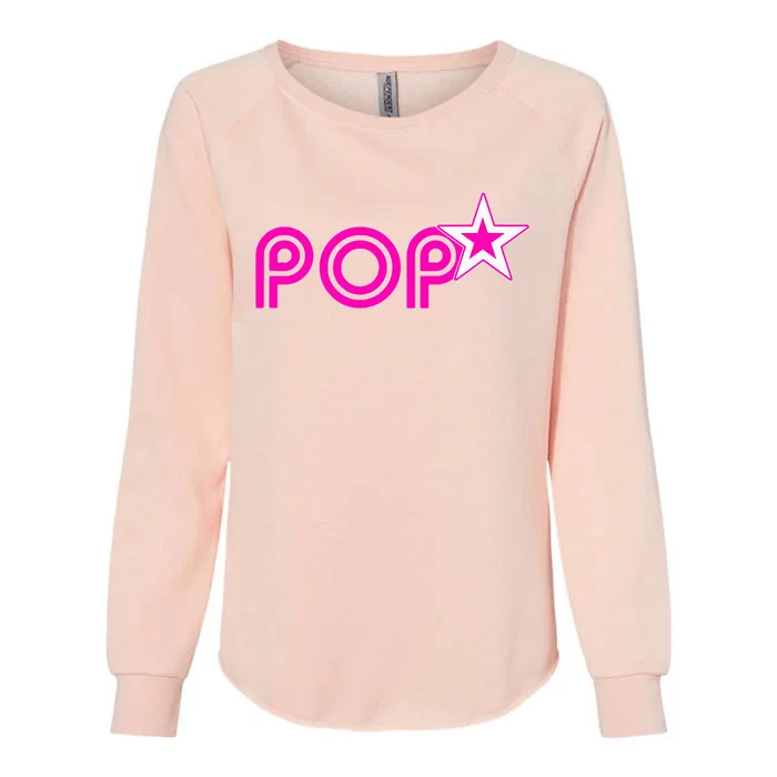 Hot Pink Pop Star IM A Famous Teen Idol Pop Music Star Womens California Wash Sweatshirt