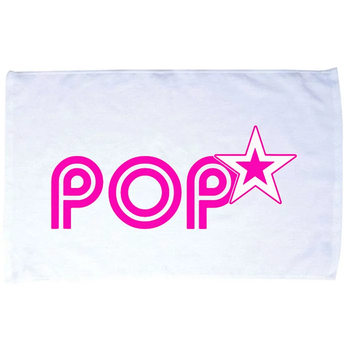 Hot Pink Pop Star IM A Famous Teen Idol Pop Music Star Microfiber Hand Towel