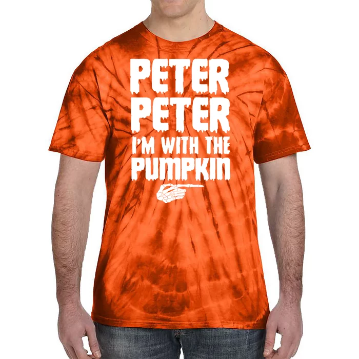 Halloween Peter Peter IM With The Pumpkin Tie-Dye T-Shirt