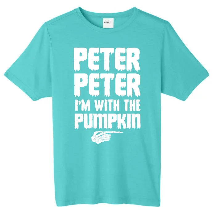 Halloween Peter Peter IM With The Pumpkin ChromaSoft Performance T-Shirt