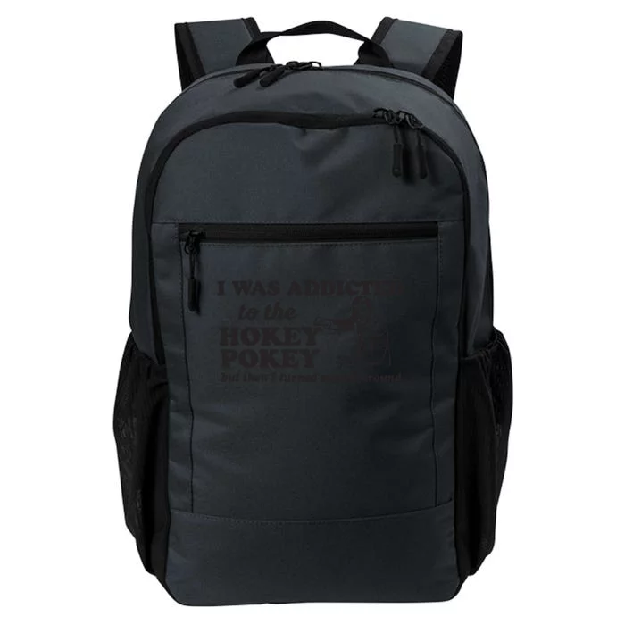 Hokey Pokey Present Geek Nerd Geekery Punny Pun Dancing Dance Joke Daily Commute Backpack