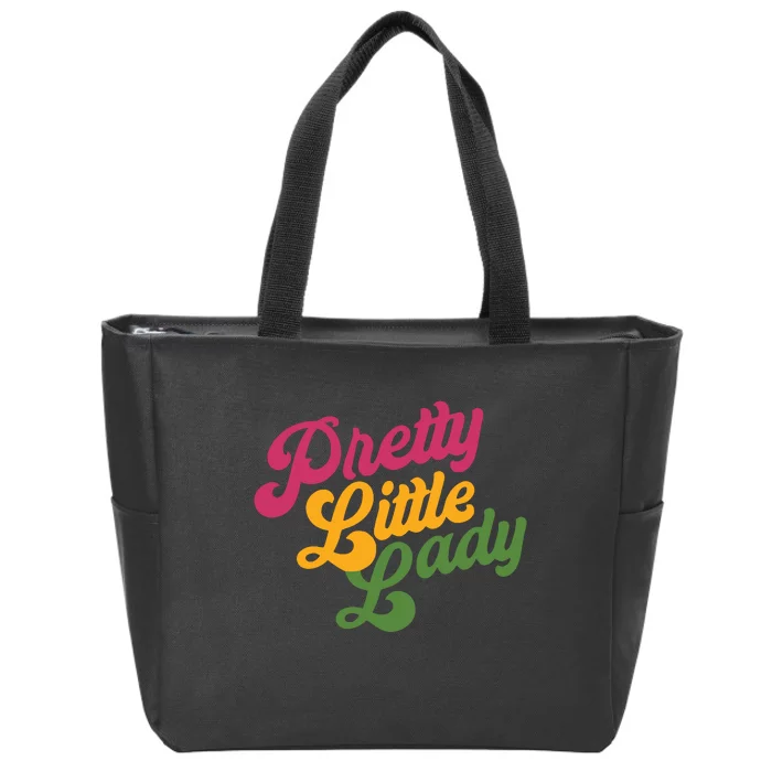 Handsome Podcast Pretty Little Lady Zip Tote Bag