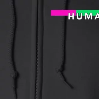 Human Polysexual Pride Month Multisexual LGBT Community Full Zip Hoodie