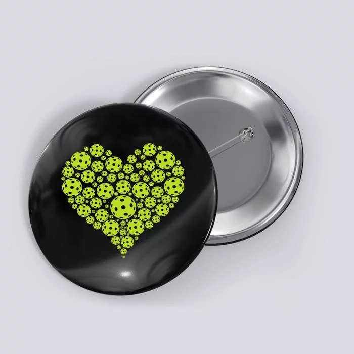 Heart Professional Pickleball Game Players Pickleball Button