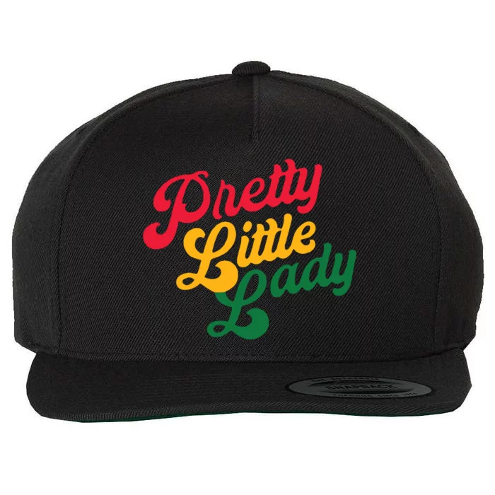 Handsome Podcast Pretty Little Lady Wool Snapback Cap