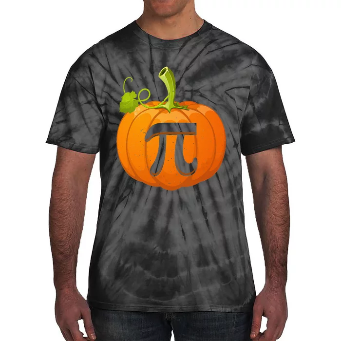 Hilarious Pumpkin Pie Math Teacher Halloween Thankgiving Pi Day Tie-Dye T-Shirt