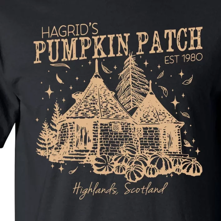 Hagrids Pumpkin Patch Est 1980 Tall T-Shirt