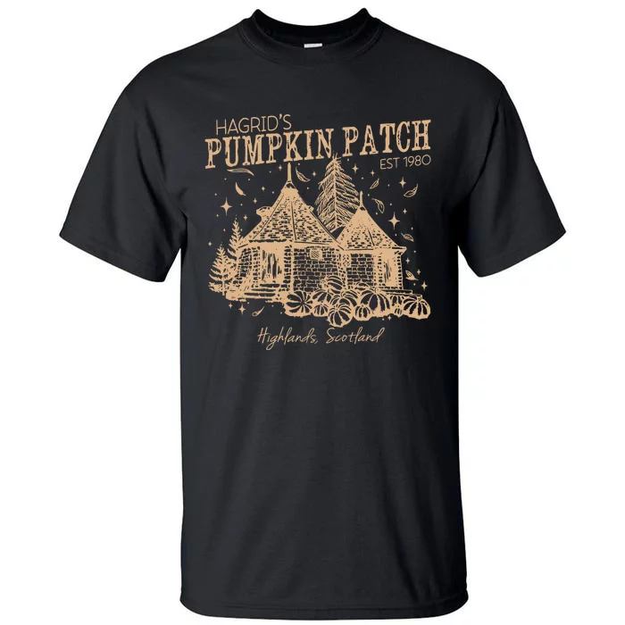 Hagrids Pumpkin Patch Est 1980 Tall T-Shirt