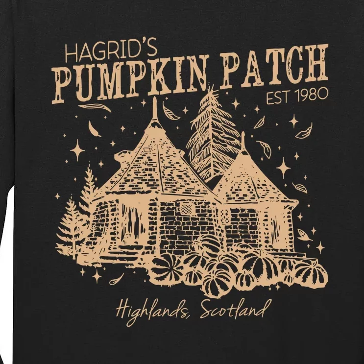 Hagrids Pumpkin Patch Est 1980 Tall Long Sleeve T-Shirt