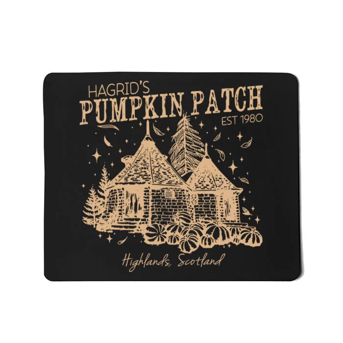 Hagrids Pumpkin Patch Est 1980 Mousepad