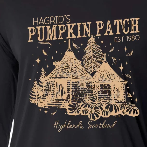 Hagrids Pumpkin Patch Est 1980 Cooling Performance Long Sleeve Crew