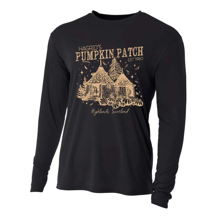 Hagrids Pumpkin Patch Est 1980 Cooling Performance Long Sleeve Crew