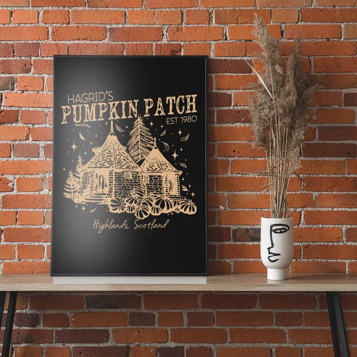 Hagrids Pumpkin Patch Est 1980 Poster