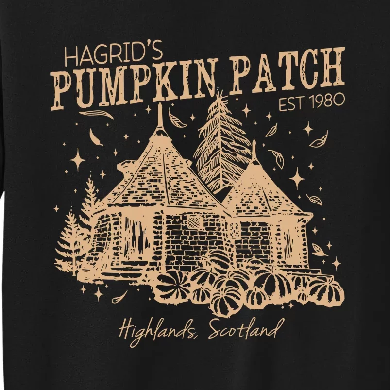 Hagrids Pumpkin Patch Est 1980 Tall Sweatshirt