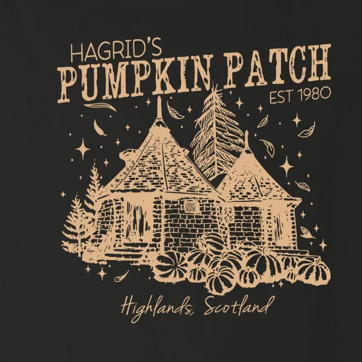 Hagrids Pumpkin Patch Est 1980 Toddler Long Sleeve Shirt