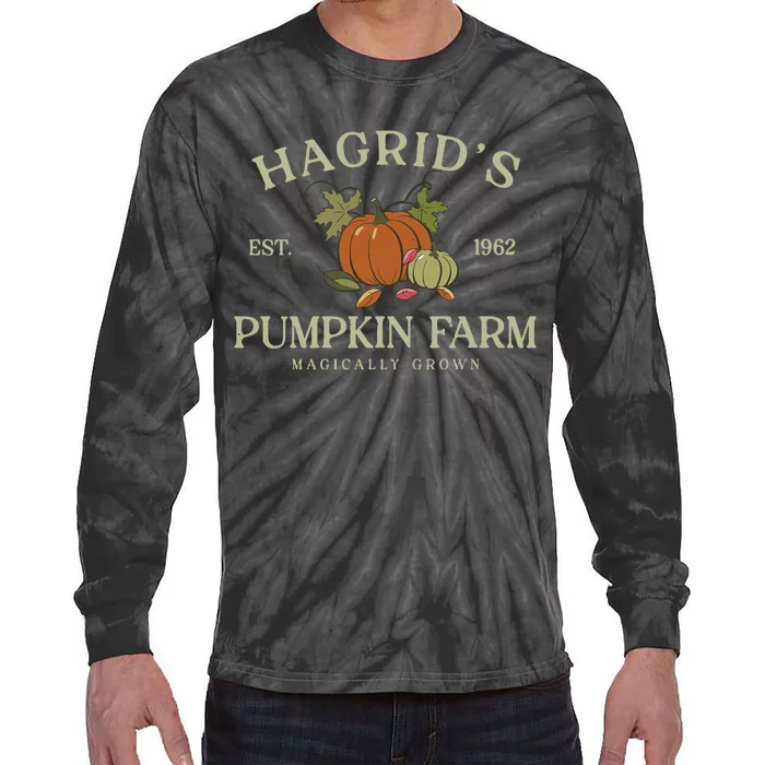 Hagrids Pumpkin Patch Tie-Dye Long Sleeve Shirt