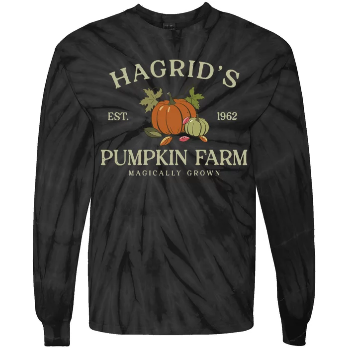 Hagrids Pumpkin Patch Tie-Dye Long Sleeve Shirt