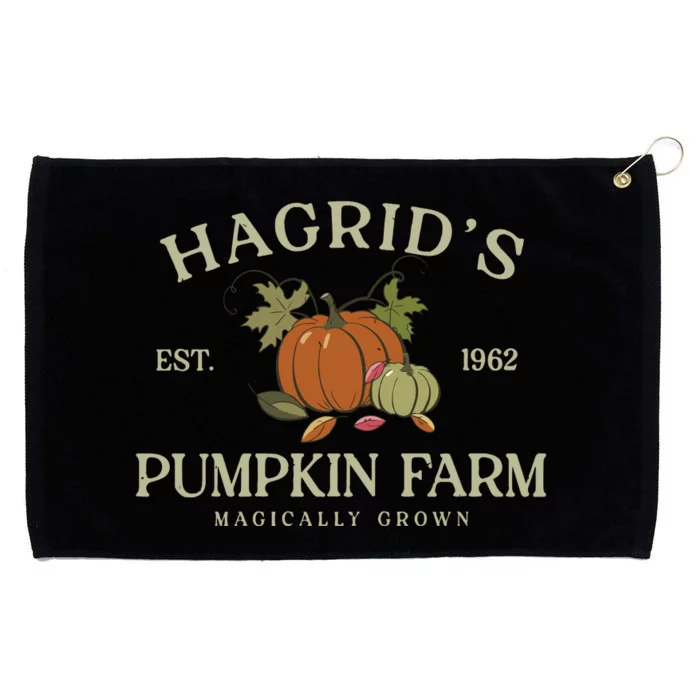 Hagrids Pumpkin Patch Grommeted Golf Towel