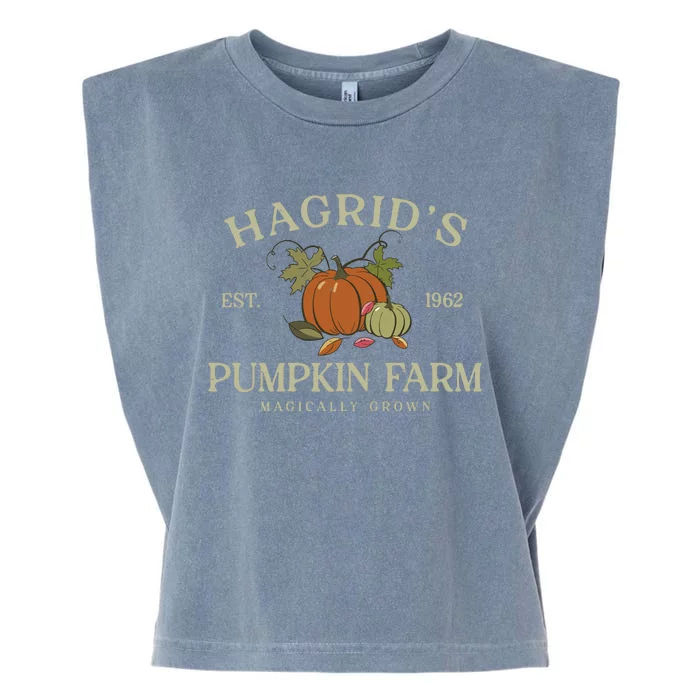 Hagrids Pumpkin Patch Garment-Dyed Women's Muscle Tee