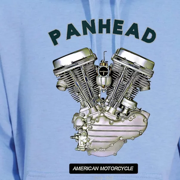 HD PanHead Retro VTwin Engine Motorcycle 48 65 Biker Gear Unisex Surf Hoodie